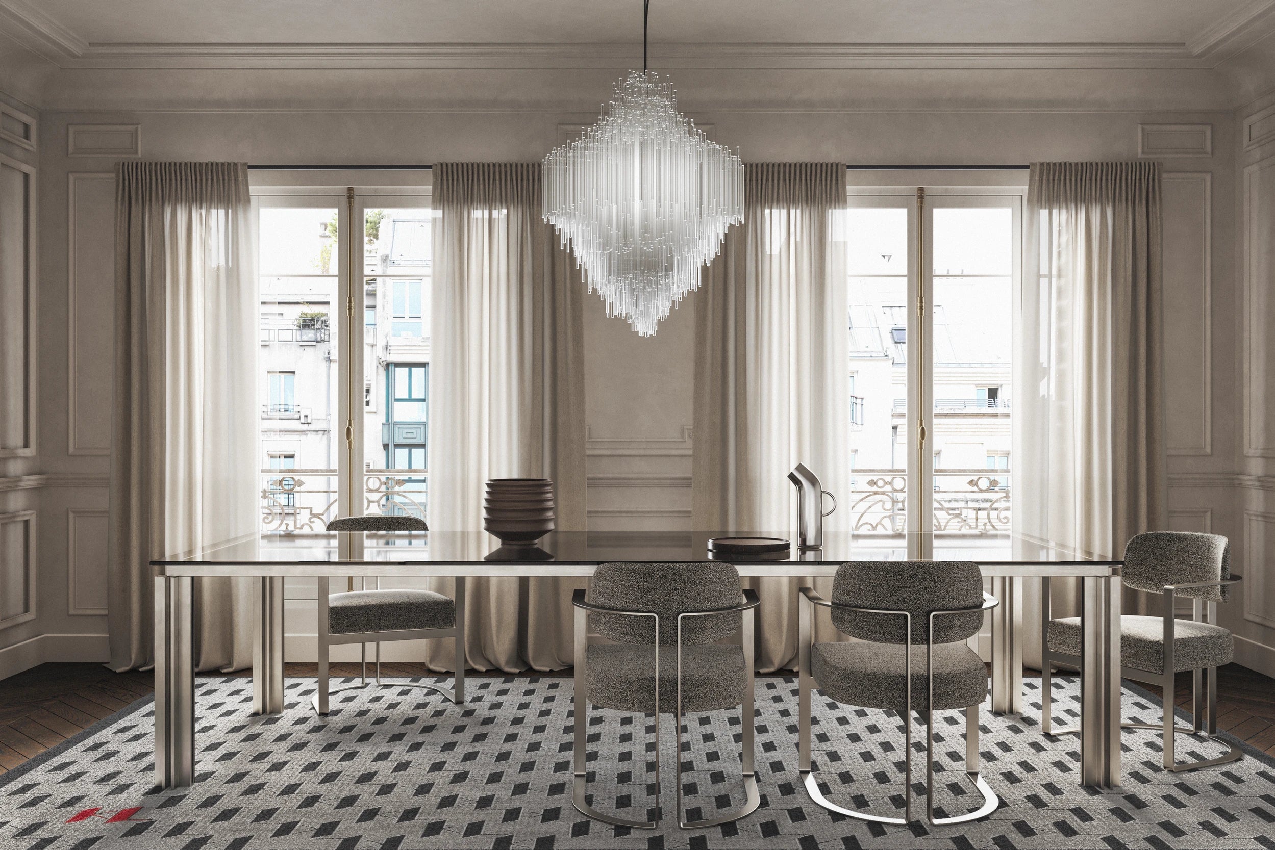 Quai Voltaire dining room