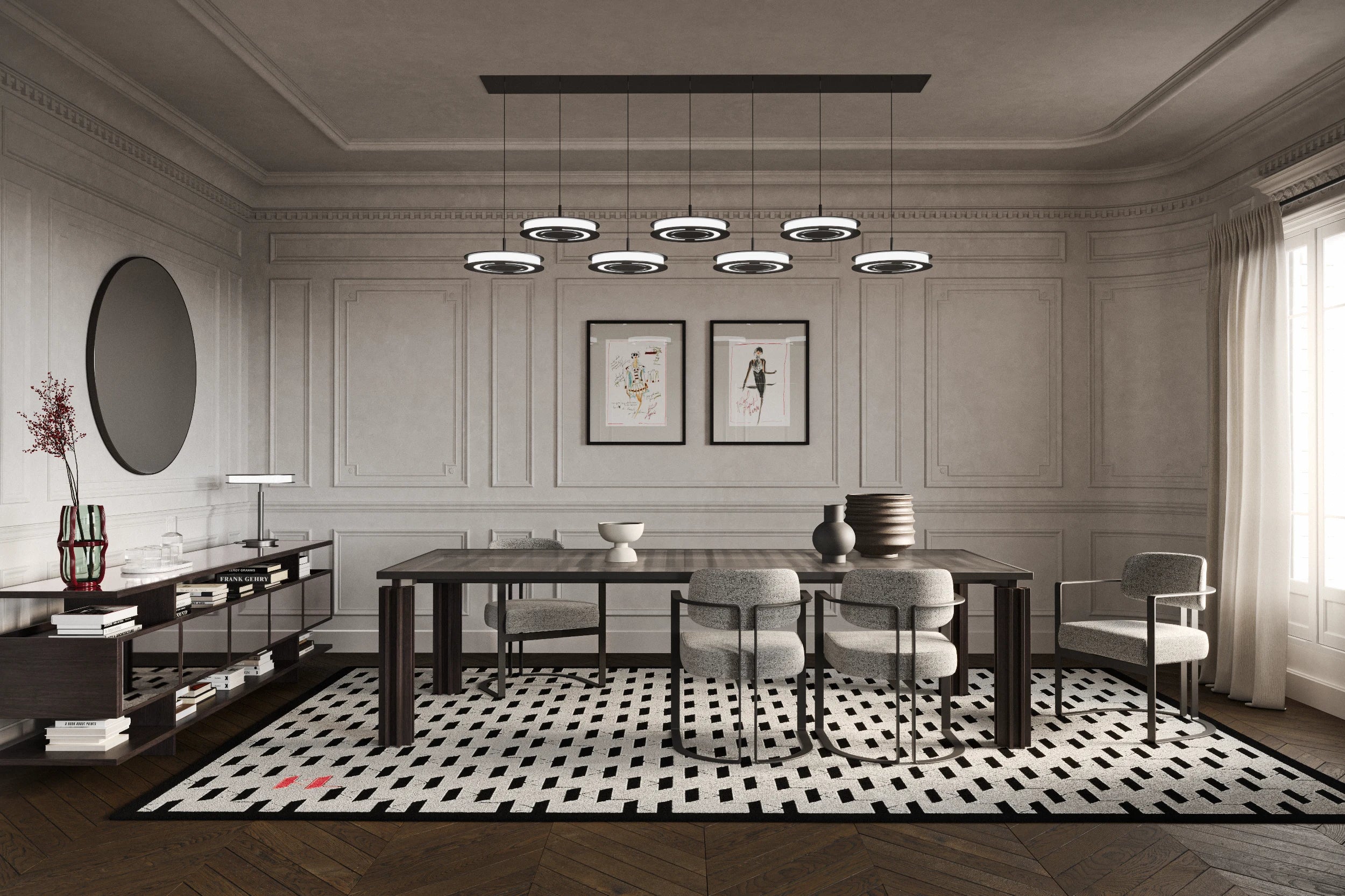 Quai Voltaire dining room